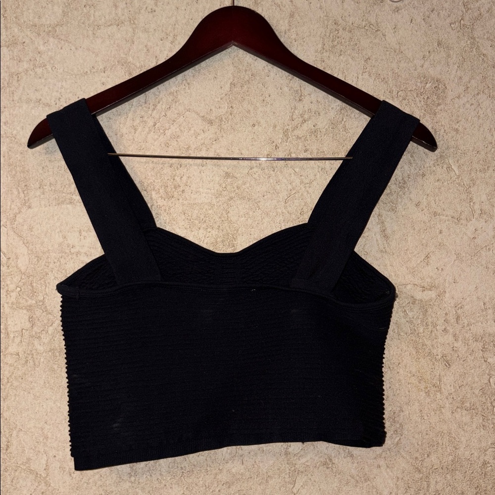 Sincerely Jules Ribbed Crop Top - Picture 2 of 4